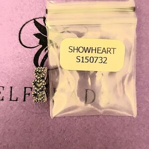 Elfbeads Showheart Silver Bead
